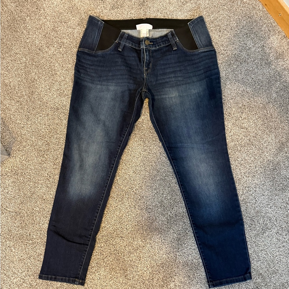 Women's Blue Maternity Jeans